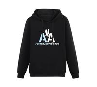 THE KING OF TOMATO AA American Airlines Ace Ace Texas Old'Em A to Bullets Hoody Unisex Long Sleeve Hooded with Pocket Black XXXL