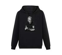 THE KING OF TOMATO Anthony Bourdain 2019 Reservations Rip Hoody Unisex Ptinted Hoodies Long Sleeve Men's Hooded with Pocket Black XXL