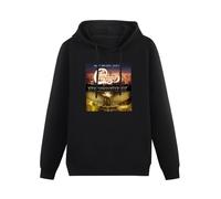 THE KING OF TOMATO Chicago W/Earth Wind & Fire Heart & Soul Concert Tour Hoody Unisex Long Sleeve Hooded with Pocket Black XL