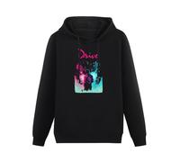 THE KING OF TOMATO Drive Movie Poster Ryan Gosling Hoody Unisex Ptinted Hoodies Long Sleeve Men's Hooded with Pocket Black M