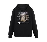 THE KING OF TOMATO Insomnium One for Sorrow Hoody Unisex Ptinted Hoodies Long Sleeve Men's Hooded with Pocket Black XL