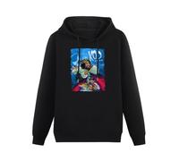 THE KING OF TOMATO J Cole Kod Tour Hoody Unisex Ptinted Hoodies Long Sleeve Men's Hooded with Pocket Black S