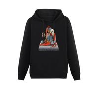 THE KING OF TOMATO Killing Joke Empire Song Hoody Unisex Ptinted Hoodies Long Sleeve Men's Hooded with Pocket Black XL