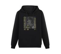 THE KING OF TOMATO Nothing But Thieves Broken Machine Hoody Unisex Ptinted Hoodies Long Sleeve Men's Hooded with Pocket Black M