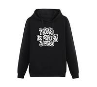 THE KING OF TOMATO Rock Steady Crew Old School Hip Hop New York B Boy De La Soul Unisex Hoody with Pocket Black XXXL