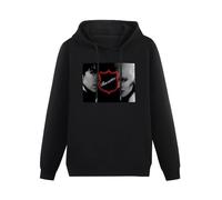 THE KING OF TOMATO Roxette Music Singer Band 19 Hoody Unisex Ptinted Hoodies Long Sleeve Men's Hooded with Pocket Black XXL