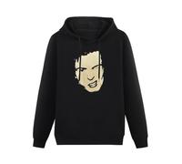 THE KING OF TOMATO Sid Vicious Snarl English Punk Rocker 1977 Hoody Unisex Long Sleeve Hooded with Pocket Black XXXL