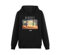 THE KING OF TOMATO Swervedriver Raise English Alt Rock Retro Hoody Unisex Long Sleeve Hooded with Pocket Black M