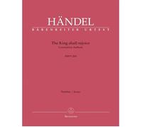 The King Shall Rejoice Hwv 260 Coronation Anthem / Conducteur