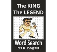 The King The Legend Word Search 110 Pages: King Of Rock | Rock and Roll Word Search and More | 6.9 Inches, 110 Pages | 50+ Puzzles | Gift for Vacations, Holidays, and Free Times
