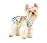 The Kingdom of Bubbles Chemise pour chien en coton doux et respirant pour chiens, chats, garçons et filles, convient pour les petits animaux de compagnie