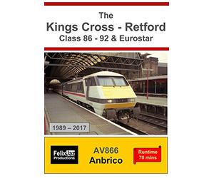 The Kings Cross - Retford Class 86 - 92 & Eurostar (1989 - 2017)