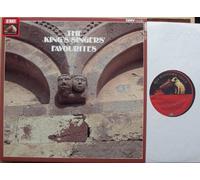 THE KINGS SINGERS - THE KINGS SINGERS / FAVOURITES / HMV-studio / 1984 / Bildhülle mit ORIGINAL 8 seitigem Programm des Konzerts in der Philharmonie zu Berlin am 21. April 1986 und ORIGINAL illustrierter 16 seitiger Text-Beilage / EMI # 2900741 / Deutsche Pressung / 12" Vinyl Langspiel Schallplatte