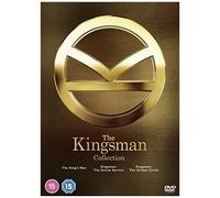 The Kingsman 1-3 Trilogy Box Set Dvd