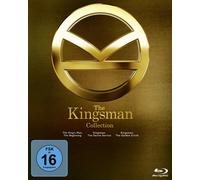 Kingsman 1–3 – Matthew Vaughn, Ralph Fiennes – Coffret Blu-ray