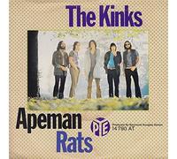The Kinks Apeman / Rats original 45 rpm 7 inch Vinyl Record