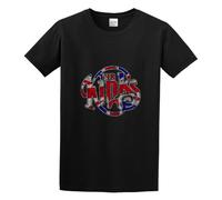 The Kinks Logo Unisex 100% Cotton Short-Sleeve T-Shirts Black XL