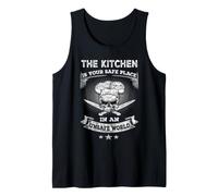 The Kitchen is Your Safe Place in an Unsafe World Fun Chef Débardeur