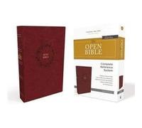 The KJV Open Bible Complete Reference System Burgundy Leathersoft Red Letter Comfort Print King James Version by Thomas Nelson Unknown (Auteur)
