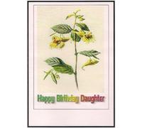 The Klansman Carte de vœux avec Inscription « Happy Birthday Daughter » [Édition Espiciale]