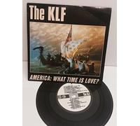 THE KLF America: what time is love? 7 inch picture sleeve. KLF USA4