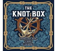 The Knot Box: Instruction Book, 4 Ropes, Carabiner