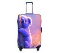 The Koala in Dreams Housse de protection anti-rayures pour valise de 45,7 à 81,3 cm, Noir , M