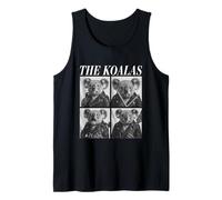 The Koalas Rockers Funny Animals Rock Music Emo Punk Band Débardeur