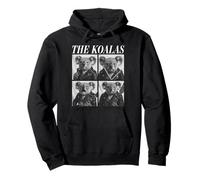 The Koalas Rockers Funny Animals Rock Music Emo Punk Band Sweat à Capuche