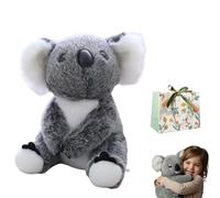 The Koaly - Guérison émotionnelle à la Demande, Imitation de Koala Ultra-Douce, Koala réaliste avec Design de câlins, Koaly en Offre l'étreinte Qui Dure gray1