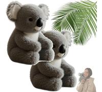 The Koaly - Guérison Émotionnelle À la Demande, la Peluche de Koala Ultra-Douce Imite Les Mouvements Matuaux comme Un Vrai Koala 2pc M
