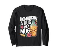 Thé Kombucha A Hug in A Mug à l'hibiscus et au Gingembre Manche Longue