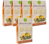 The Konjac Shop - Feuilles de Lasagnes au Konjac 270g - Sans Gluten - Faible en Calories & Glucides - Céto, Végétaliens, LowCarb (paquet 5)