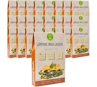 The Konjac Shop - Feuilles de Lasagnes au Konjac 270g - Sans Gluten - Faible en Calories & Glucides - Céto, Végétaliens, LowCarb (paquet 25)