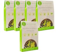 The Konjac Shop - Nouilles Konjac aux Épinards 270g - Pâtes Sans Gluten - Faibles en Calories & Glucides - Idéales pour Céto, Végétaliens, LowCarb (paquet 5)