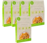 The Konjac Shop - Spaghetti Konjac à la Tomate 270g - Sans Gluten - Faibles en Calories et Glucides - Céto, Végétaliens, LowCarb (paquet 5)