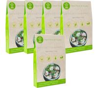 The Konjac Shop - Spaghetti Konjac au Basilic 270g - Pâtes Sans Gluten - Faibles en Calories et Glucides - Idéales pour Céto, Végétaliens, LowCarb (paquet 5)