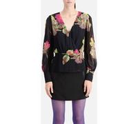 The Kooples Dolce Vita Long Sleeved Top Pink Black Taille: 34 | Chemisiers Outlet | Femme | Le Noir