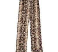 The Kooples Elasticated Waist And Wide Leg Pants Beige Taille: 36 | Évasés pantalons Outlet | Femme | Marron