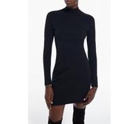 The Kooples Fitted Dress With Plumetis Detail On The Back Black Taille: 36 | Robes Mini Outlet | Femme | Le Noir