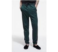 The Kooples Jogging With Contrasting Strips And Piping Vert Bouteille Taille: S | Pantalons de survêtement Outlet | Homme | Blanche