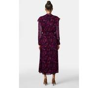 The Kooples Long Buttoned Dress With Lavaliere Collar Pink Taille: 38 | Robes Outlet | Femme | Rose