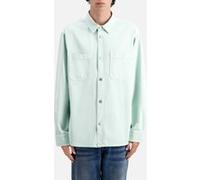 The Kooples Long-sleeved Shirt With Embroidery On The Back Ocean Taille: XL | Casual chemises Outlet | Homme | Blanche