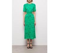 The Kooples Open Back Long Dress With Short Sleeves Green Taille: 36 | Robes Outlet | Femme | Vert