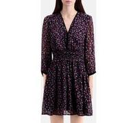 The Kooples Short Dress With 3/4 Sleeves Black/pink Taille: 40 | Robes Mini Outlet | Femme | Blanche