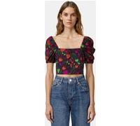 The Kooples Short Sleeve Top With Buttoned Front Multicolor Taille: 38 | Chemisiers Outlet | Femme | Blanche