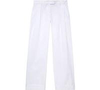 The Kooples Single Trousers With Pleats And Lapels White Taille: 42 | Pantalons droits Outlet | Femme | Blanche