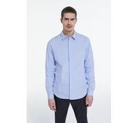 The Kooples Slim Declined Striped Shirt With Hidden Button Pad White / S Taille: S | Casual chemises Outlet | Homme | Blanche