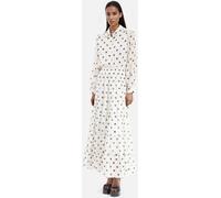 The Kooples The Kooples White Long Dress With Ruffle White EU 40 (UK 12)