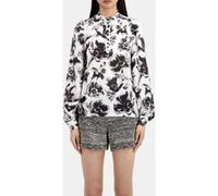 The Kooples Top Ample Ml Encolure V Black White Taille: 38 | Chemisiers Outlet | Femme | Le Noir